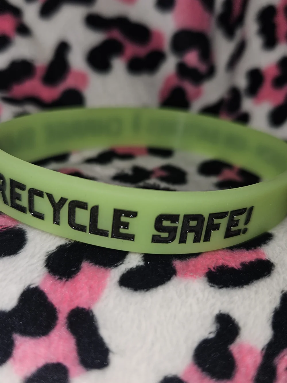 Lime Green Silicone Wristband 